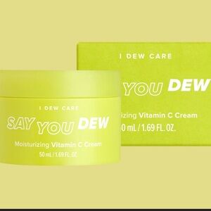 I Dew Care Say You Dew Moisturizing Vitamin C Cream - Lime Green